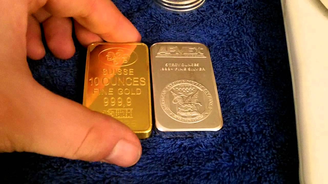 which is heaver gold or silver